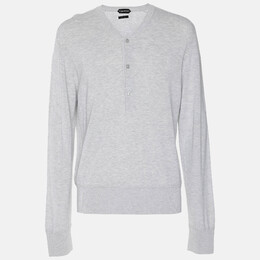 Tom Ford: Футболка  Henley с длинным рукавом