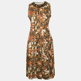 Bottega Veneta: Жёлтое платье 