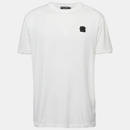 Dolce & Gabbana: Белая футболка  T