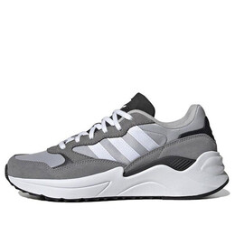 Кроссовки ретро adisuper Adidas, серый hq1838 | grey three / grey two / cloud white