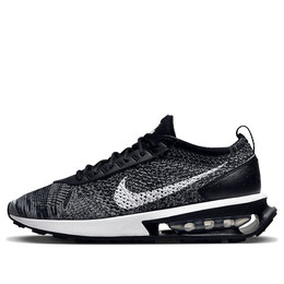 Кроссовки air max flyknit racer Nike, черный dm9073-001 | black/white