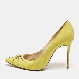 Christian Louboutin: Жёлтые туфли 