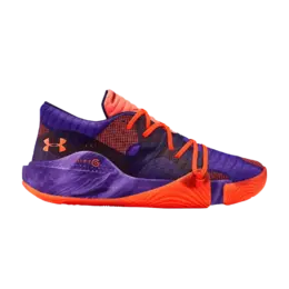 Кроссовки Anatomix Spawn Low Under Armour, фиолетовый 3022384 502 | purple/orange/black