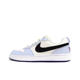 Кроссовки Nike Court Borough Skateboarding Shoes Women's Low-top Black/white/blue, синий dv5456-108（team393-蓝墨星辰） | university blue/white/black