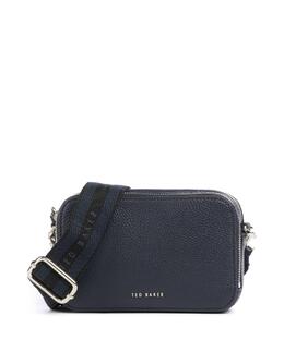 Сумка Stunna через плечо из зернистой кожи Ted Baker, синий 272248-dkblue-tb | dunkelblau