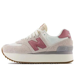 Кроссовки 574 кроссовки New Balance, розовый wl574zqb | pink/purple/white