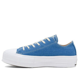 Кроссовки renew cotton chuck taylor all star platform low 'coast' Converse, синий 567105c | blue