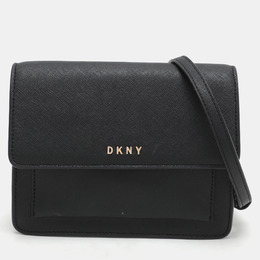 DKNY Black Leather Bryant Park Crossbody Bag 1163207