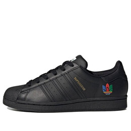 Кроссовки оригиналы суперзвезда Adidas, черный fw3695 | black/red/blue