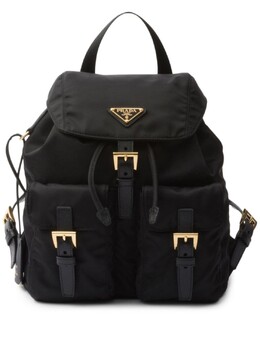 Маленький рюкзак Re-Nylon Prada, черный 1bz677voomrv44 | черный