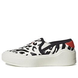 Кроссовки от stella mccartney court slip on кроссовки Adidas, белый hp3210 | off white / core black / burnt cayenne