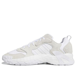 Кроссовки оригинальные стритбол низкие Adidas, белый fw1217 | white/light brown