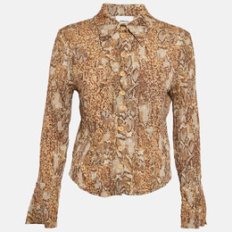 Nanushka: Бежевый топ 