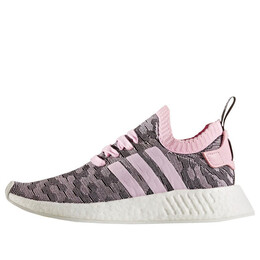 Кроссовки nmd_r2 primeknit Adidas, розовый by9521 | wonder pink/core black