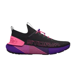 Кроссовки HOVR Phantom 3 SE Under Armour, черный 3026610 002 | black/metro purple/pink punk
