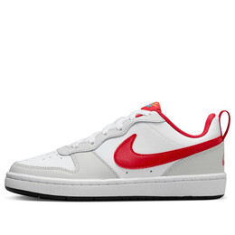 Кроссовки Court Borough Low Recraft Nike, белый fz5525-161 | white/university red/white/photon dust