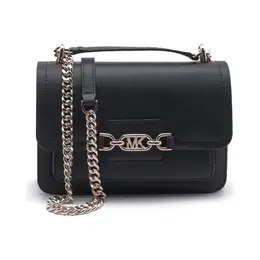 Кожаная сумка-мессенджер вереск Michael Kors, черный mk222w00004800100os | nero