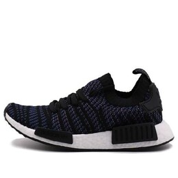 Кроссовки nmd_r1 stlt primeknit Adidas, черный ac8326 | core black/ash pink s15-st/noble indigo