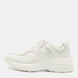 Gucci: Белые кроссовки  Rhyton