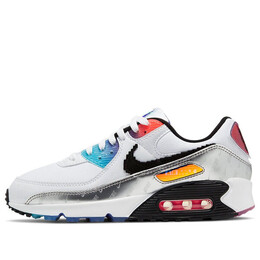Кроссовки air max 90 Nike, белый dc0835-101 | white/black/bright crimson
