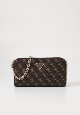 Сумка через плечо ECO ERICA STATUS CROSSBODY Guess, коричневый gu151h7ak-o11 | brown logo