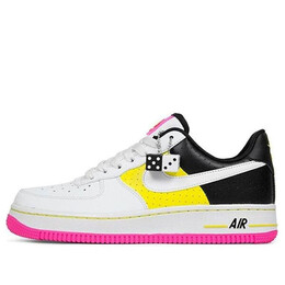Кроссовки air force 1 низкие Nike, белый at2583-100 | summit white/tour yellow-black