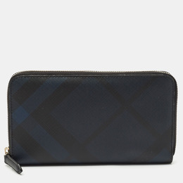 Burberry: Синий кошелёк  London Check