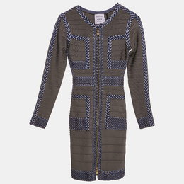 Herve Leger: Голубое платье 