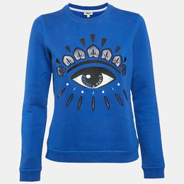 Kenzo: Голубой свитшот  Eye