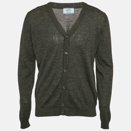 Prada: Кардиган из альпаки 