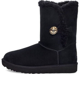 Кроссовки Bailey Button Gold bling boot Ugg, черный 1118997-bkgd | black