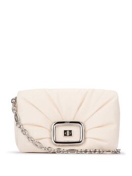 Roger Vivier кожаная сумка через плечо, нейтральный цвет rbwaogj0200ydr | нейтральный цвет