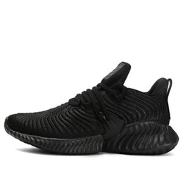 Кроссовки альфа-отскок инстинкт Adidas, черный d97320 | black