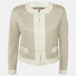 Moschino: Бежевая куртка 