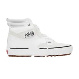 Кроссовки Cap Mash High LX Vans, белый vn0a4uwp1vm | white/black