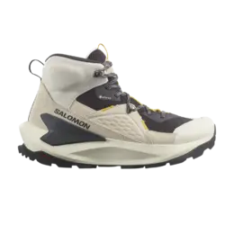 Кроссовки Elixir Mid GORE-TEX Salomon, серый l47296000 | vanilla ice/phantom/lemon