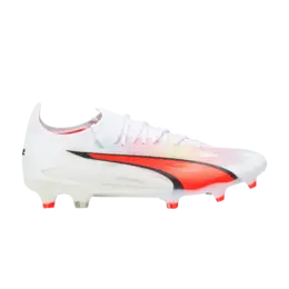 Кроссовки Wmns Ultra Ultimate FG AG Puma, белый 107507 01 | white/black/fire orchid