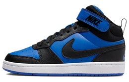 Кроссовки Nike Court Borough Mid 2 GS 'Black Game Royal', синий/черный cd7782-404 | blue/black