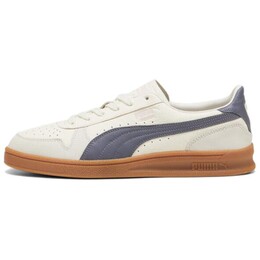 Кроссовки Puma INDOOR Skateboarding Shoes Unisex Low-top Beige, бежевый 395363-06 | beige/gray