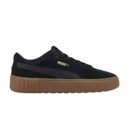 Кроссовки Wmns Smash Platform V2 SD Puma, черный 373037 09 | black/black/gum