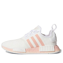 Кроссовки nmd_r1 Adidas, белый fw7580 | white/pink