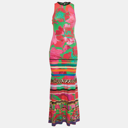 Roberto Cavalli: Многоцветное платье 