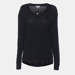 Kenzo: Синий свитер 