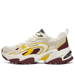 Кроссовки stamina v2 'beige burgundy' Skechers, бордовый 896245-bumt | burgendy/beige/yellow