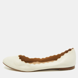 Chloe: Белые балетки  Lauren