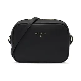 Кожаная сумка через плечо Patrizia Pepe, черный pk241w00002004900os | nero