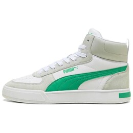 Кроссовки Puma Caven Skateboarding Shoes Unisex Mid-top White/Green, зеленый 401798-01 | white/green