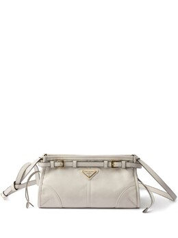 Маленькая кожаная сумка Prada через плечо, белый 1bh215vooo2cyr | белый