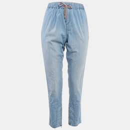 Gucci: Голубые брюки 