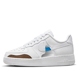 Кроссовки air force 1 '07 lx 'see through - white' Nike, белый fb1906-100 | white/blue